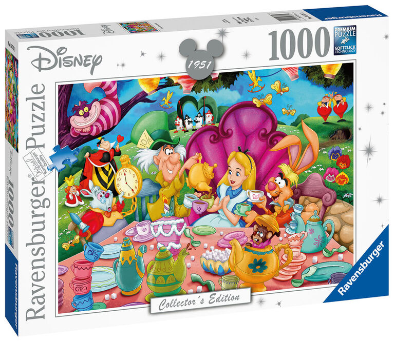Ravensburger Alice in Wonderland Collector's Edition 1000-Piece Jigsaw Puzzle