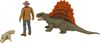 Jurassic World Human and Dino Pack Dr Alan Grant and Dimetrodon