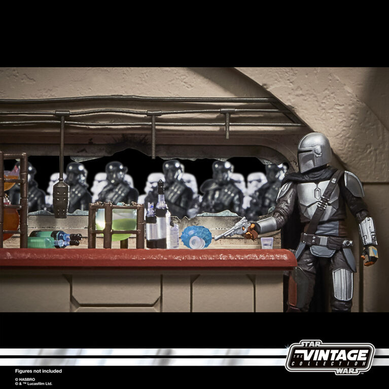 Star Wars The Mandalorian Coffret Nevarro Cantina, figurine Imperial Death Trooper (Nevarro)