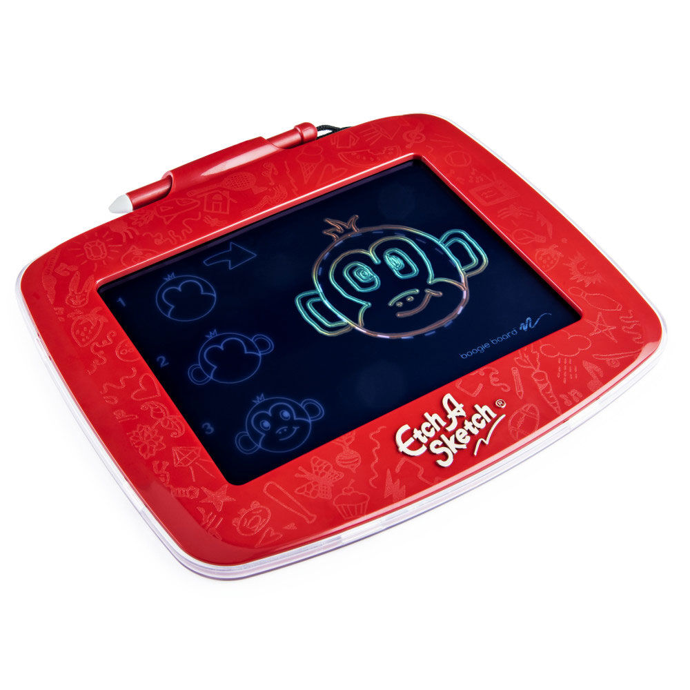 Etch a sketch with stylus clearance