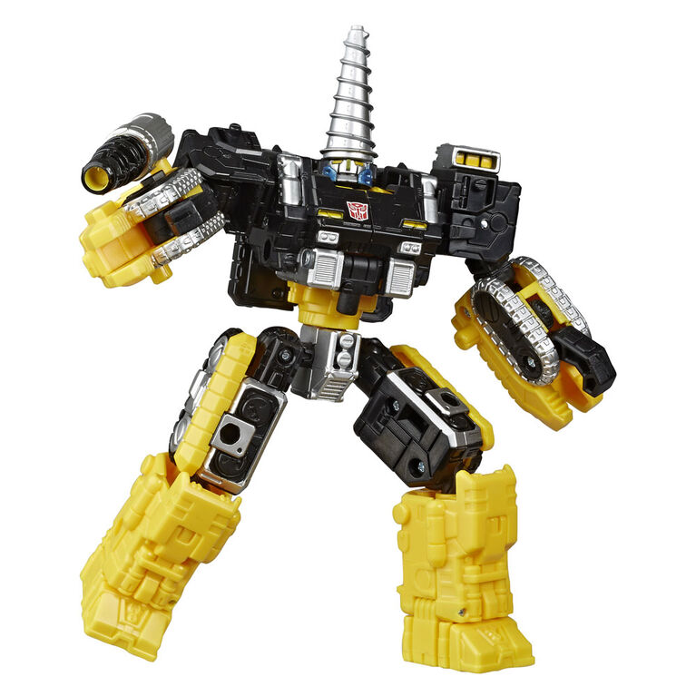 Transformers Sélection Générations, Powerdasher Zetar WFC-GS08, figurine War for Cybertron de classe Deluxe - Notre exclusivité