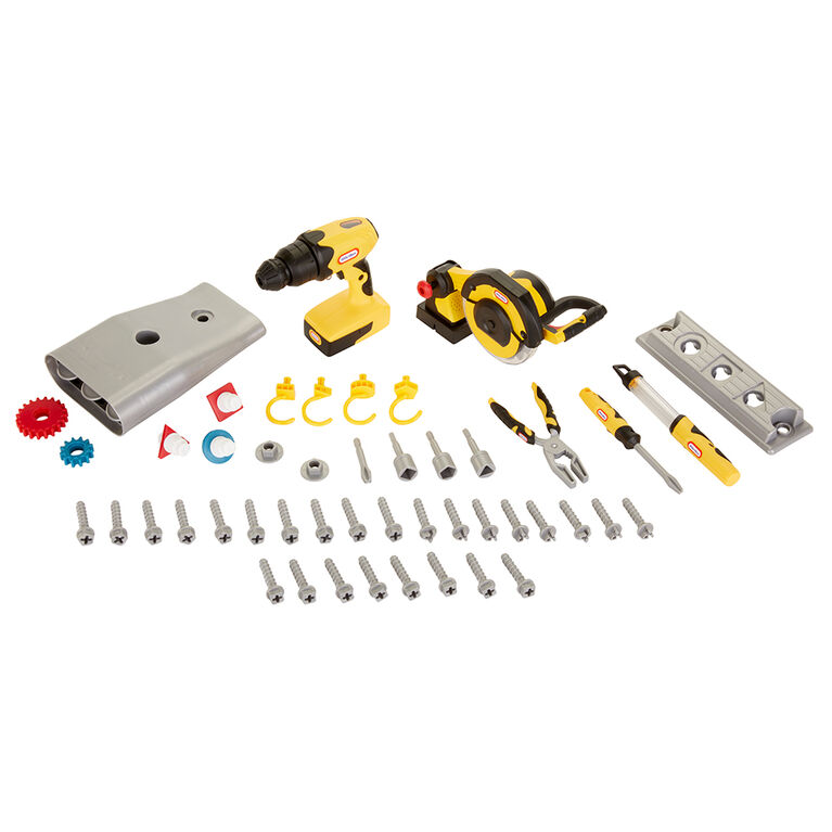 Moteur et atelier de menuiserie 2 en 1 Little Tikes Buildin' to Learn