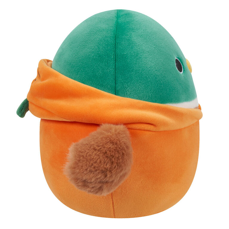 Squishmallows 7.5" - Avery the Mallard Duck in Pumpkin Costume