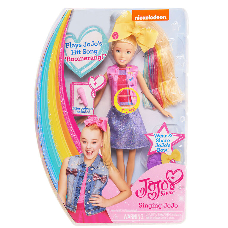 JoJo Siwa Singing JoJo Doll English Edition Toys R Us Canada