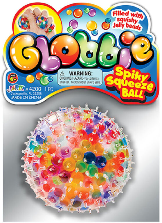 Globbie Spiky Squeeze Ball (Peg) - Édition anglaise