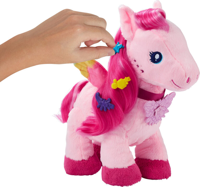 Barbie A Touch of Magic Walk and Flutter Pegasus Plush