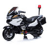 Moto de police KidsVip 24V - Noir - Édition anglaise
