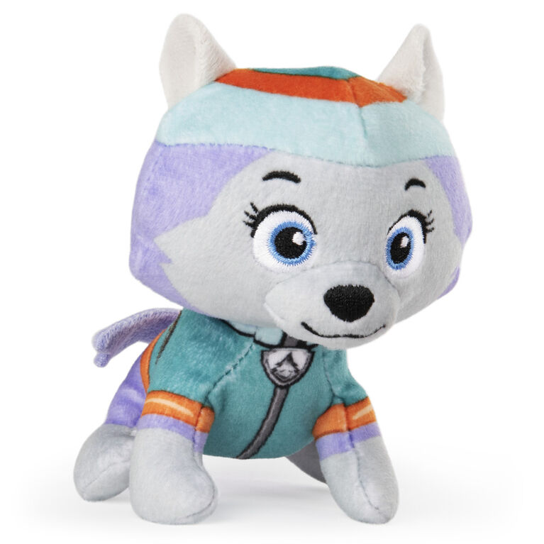 PAW Patrol, Mini peluche Everest de 12,7 cm, pour les enfants à partir de 3  ans