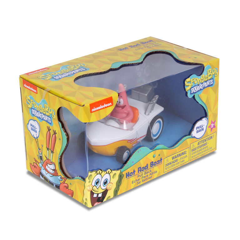 NKOK Patrick Pull Back Hot Rod Boat