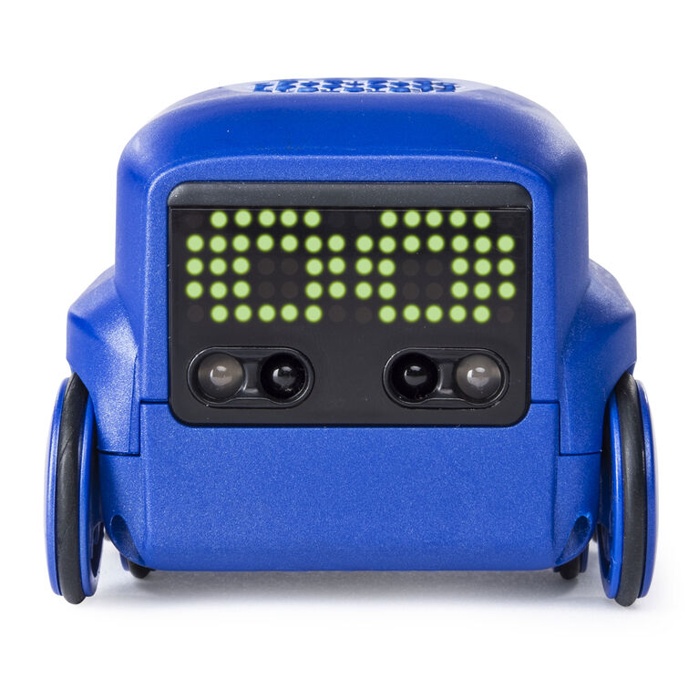 Boxer - Robot I.A. interactif (bleu) avec une personnalité et des émotions