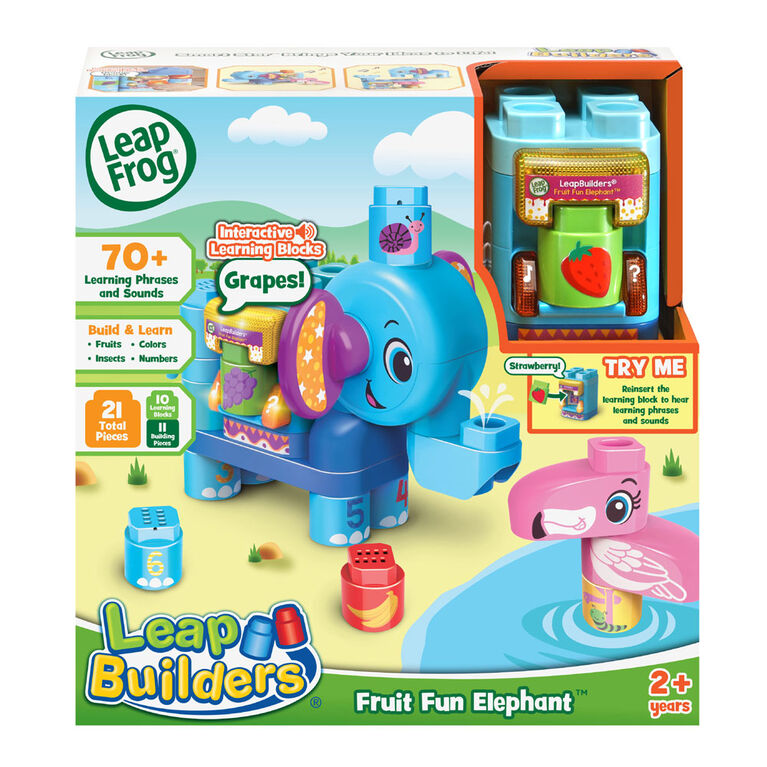 LeapFrog LeapBuilders Fruit Fun Elephant - English Edition
