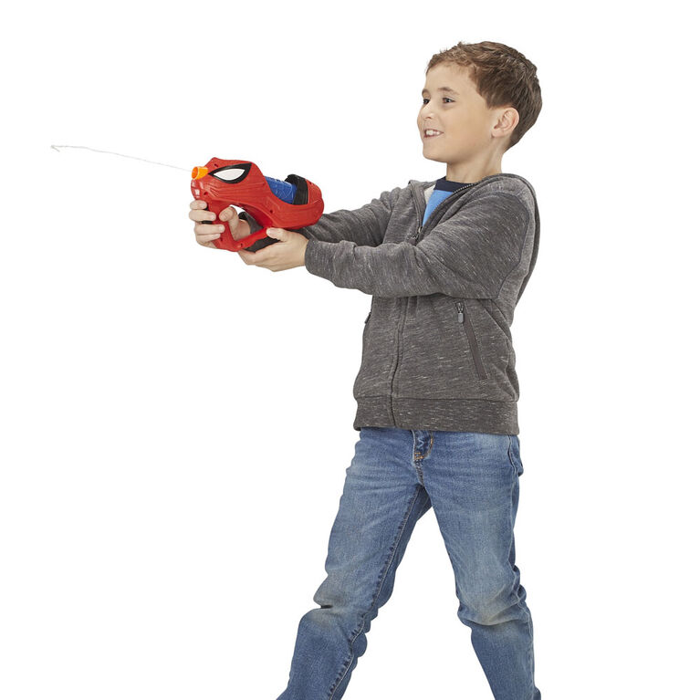 Spider-Man: Far From Home - Blaster lance-toiles jouet de Spider-Man avec toile liquide