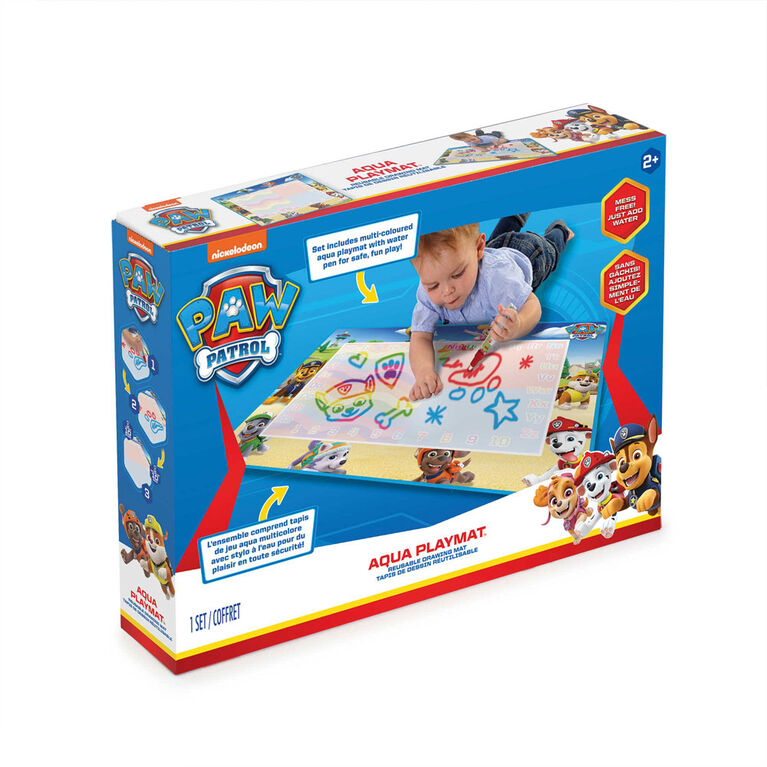 Paw Patrol Addo Tapis de jeu r utilisable Pat' Patrouille Aqua : :  Cuisine et Maison