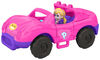Polly Pocket Doll and SUV Vehicle
