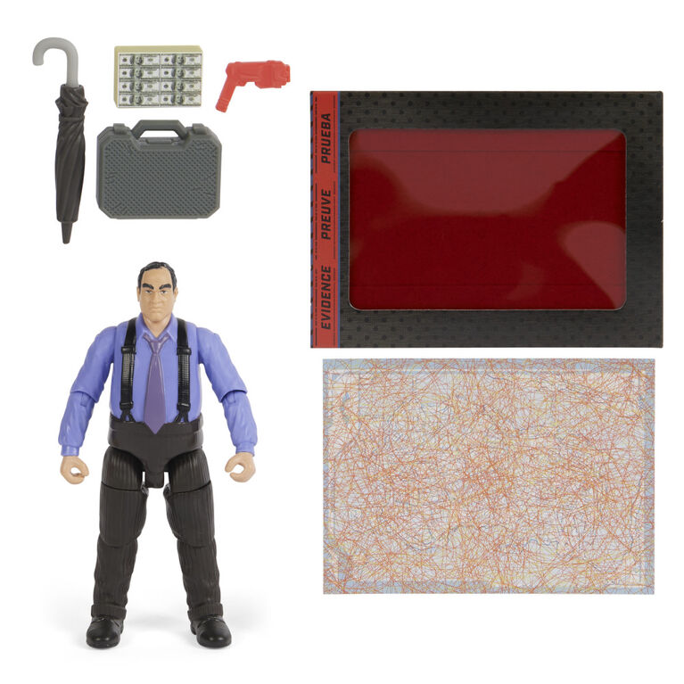 DC Comics, Batman 4-inch Penguin Action Figure with 3 Accessories and Mystery Card