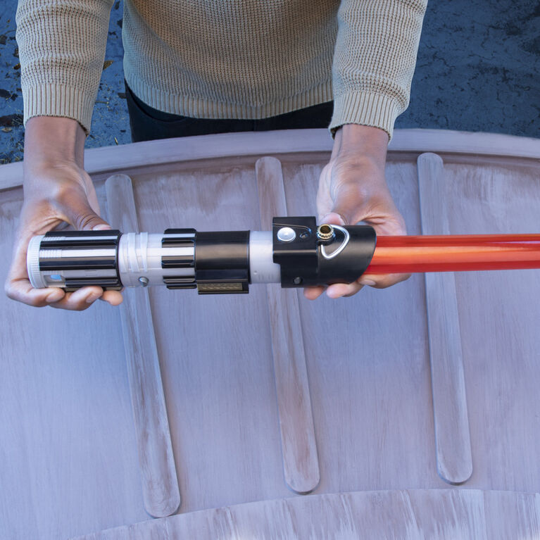 Star Wars Lightsaber Forge Darth Vader Electronic Extendable Red Lightsaber Toy