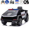 KidsVip 12V Enfants et Tout-Petits Police Edition Voiture Eléctrique avec Commande à Distance