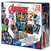 Marvel, Coffret de 12 puzzles Avengers, Captain America, Iron Man, Thor, Hulk, Wasp, Black Panther, Dr. Strange, Red Skull, Thanos