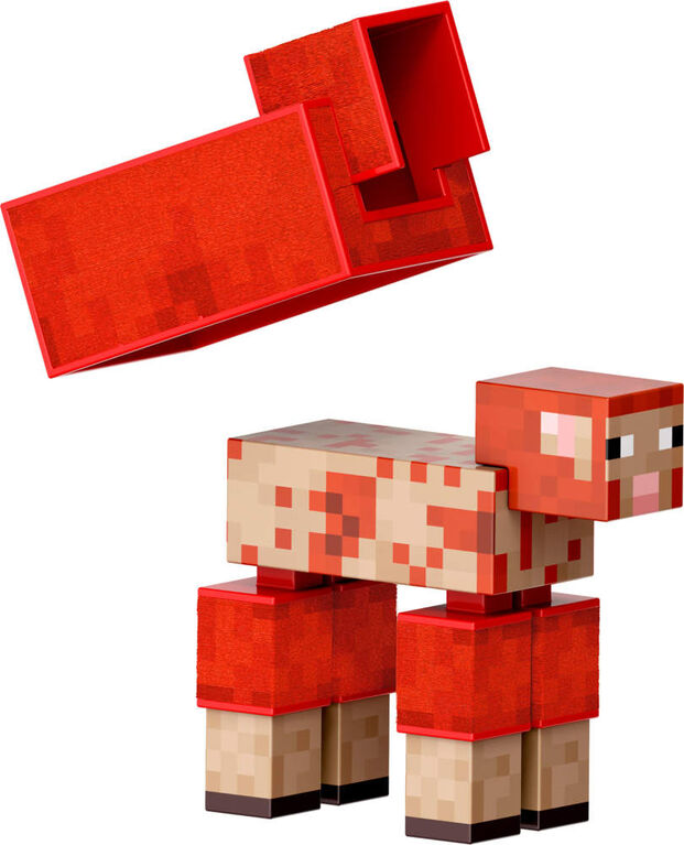 Minecraft-Mouton Diamond Level-Figurine articulée 14 cm et accessoires