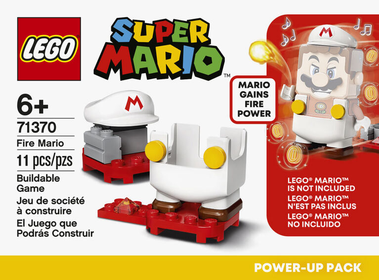 LEGO Super Mario Costume Mario de feu 71370 - Notre exclusivité (11 pièces)