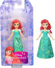 Disney Princess Ariel Posable Small Doll in Shiny Outfit with Removable Skirt, Inspired by Movie