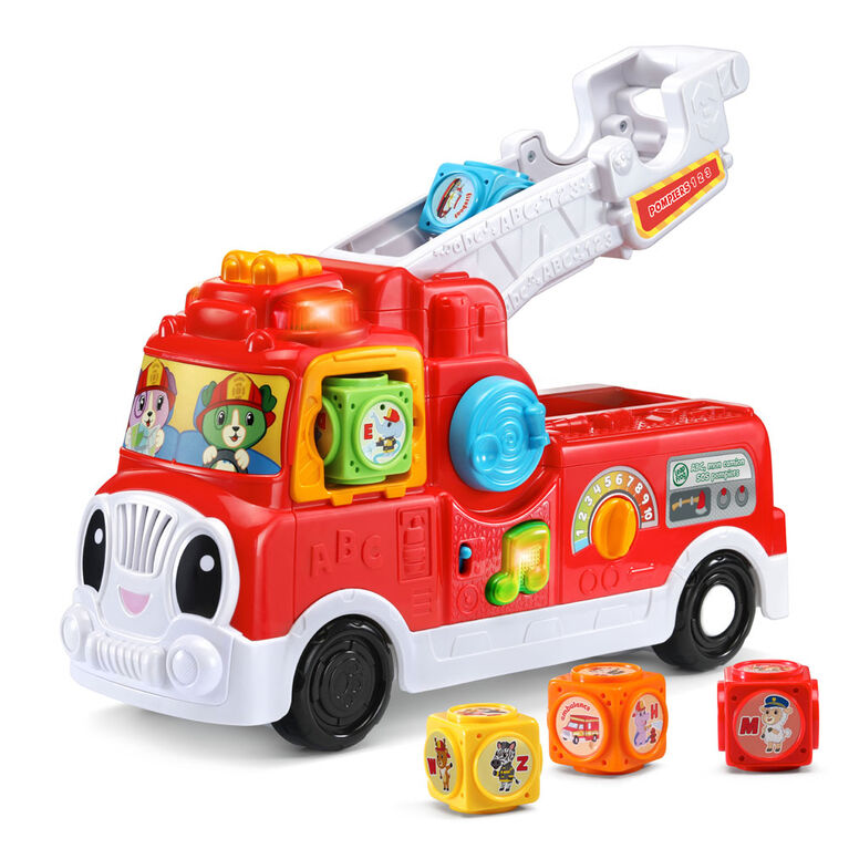 LeapFrog ABC, mon camion SOS pompiers -  Édition française - Notre exclusivité