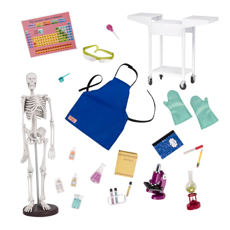 Our Generation, OG School Room Science Lab Set for 18-inch Dolls - English Edition