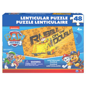Casse-t&ecirc;te lenticulaire PAW Patrol de 48 pi&egrave;ces (3D)