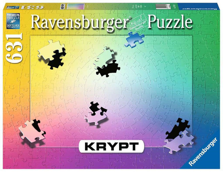 Ravensburger Krypt Gradient 631-Piece Jigsaw Puzzle