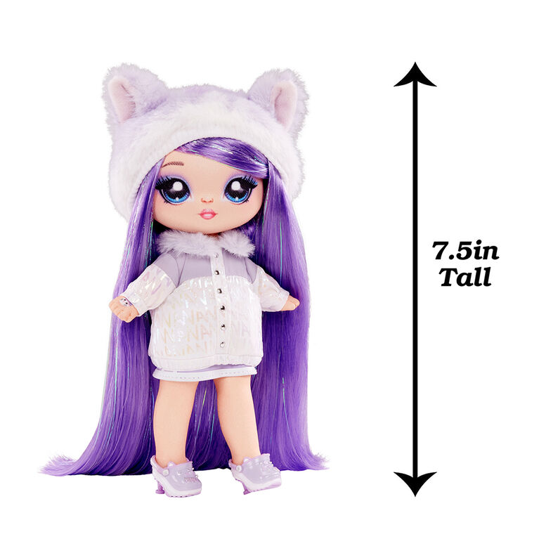 Na Na Na Surprise 3-in-1 Backpack Bedroom Playset Maya Whiskerfull Fashion Doll