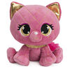 GUND P.Lushes Designer Fashion Pets, Madame Purrnel, chatte en peluche de luxe douce et élégante, rose et or, 15,2 cm