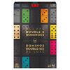 Legacy Deluxe Double-6 Dominoes, Classic Original Board Game Set of 28 Dominoes in Luxury Lined Wood Case