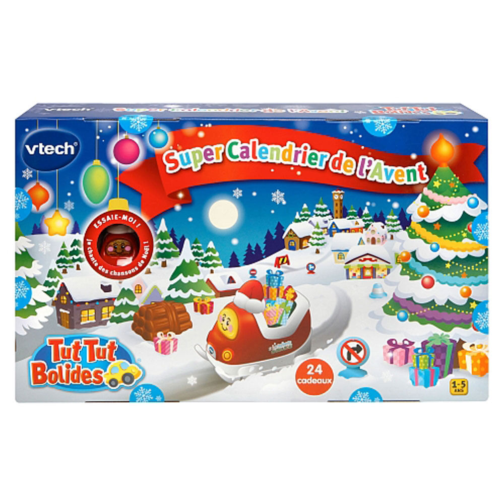 VTech Tut Tut Bolides 194905 Super Calendrier de lAvent