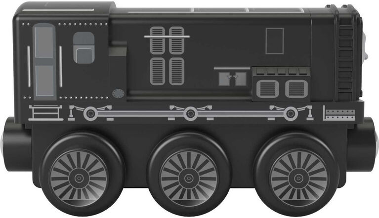 Thomas et ses amis - Piste en bois - Locomotive - Diesel