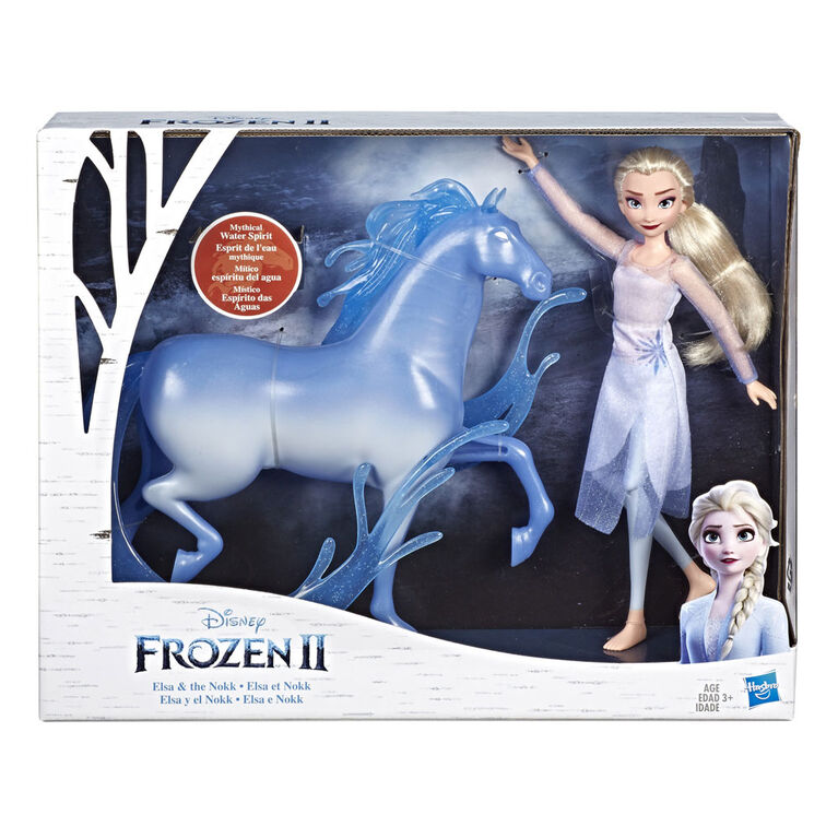 Disney Frozen Elsa Fashion Doll and Nokk Figure