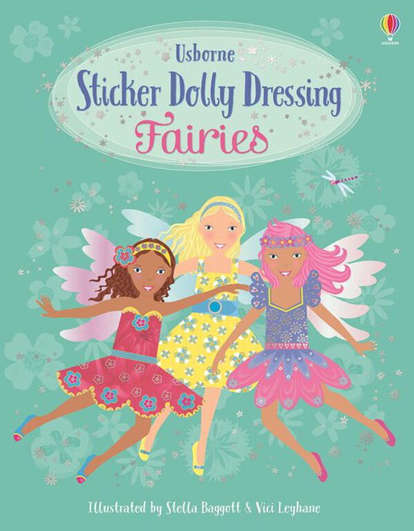 Sticker Dolly Dressing Fairies - English Edition