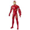 Marvel Avengers : Phase finale Titan Hero Series - Figurine de Iron Man avec port Titan Hero Power FX.