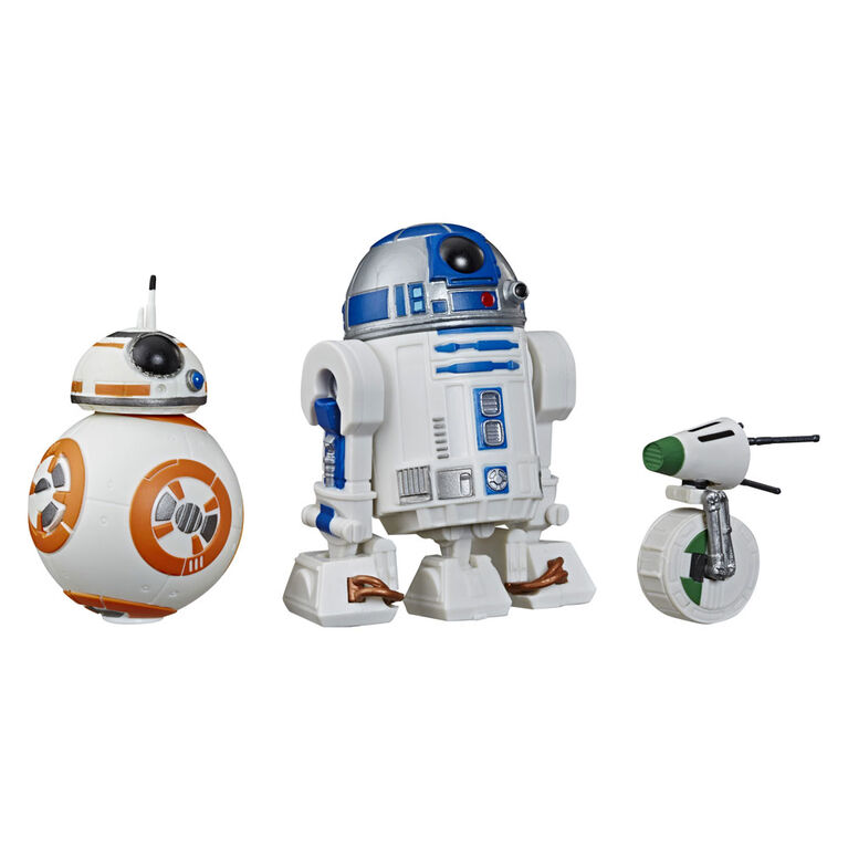 Star Wars Galaxy Of Adventures R2 D2 Bb 8 D O Action Figure 3 Pack Toys R Us Canada