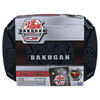 Bakugan, Mallette de rangement Baku-Storage avec figurine articulée Nillious à collectionner et carte à échanger, noir