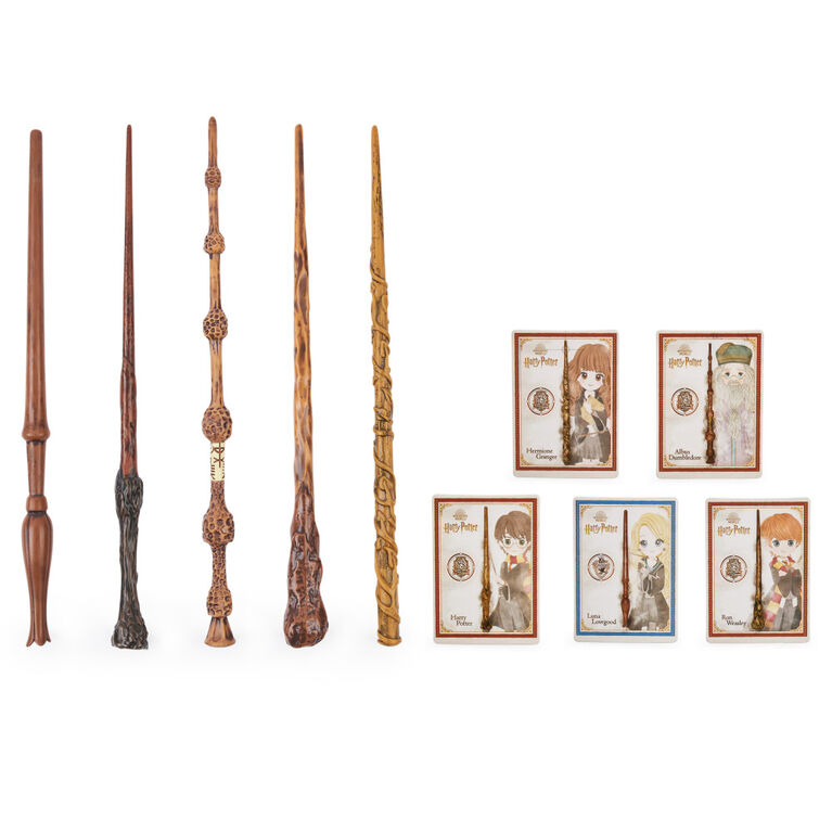 Wizarding World Harry Potter, 12-inch Spellbinding Albus Dumbledore Wand with Collectible Spell Card