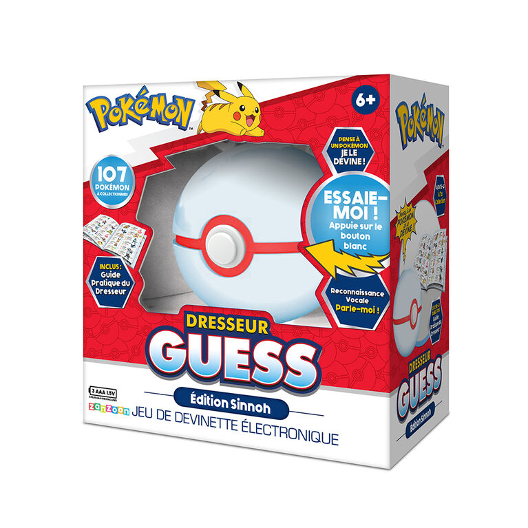 Pokemon Trainer Guess Sinnoh - French Edition
