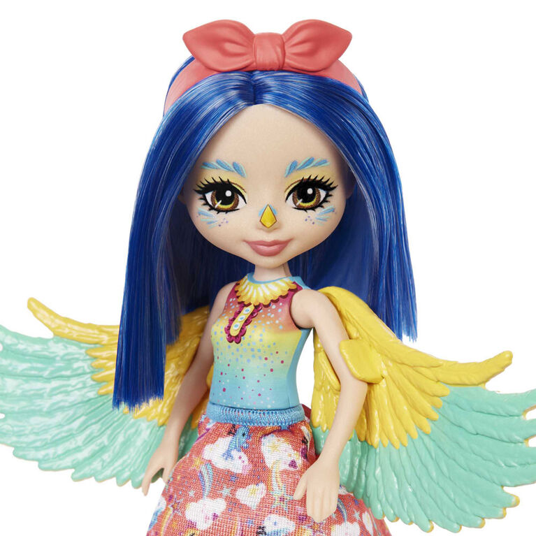Enchantimals City Tails Prita Parakeet and Flutter Dolls - R Exclusive