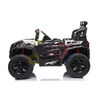 KidsVip 12V Enfants et Tout-Petits 4WD Junior Sport Utility UTV Voiture Eléctrique avec Commande à Distance - Blanc - Édition anglaise