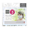 Kushies Masque Pour Enfants 3 paquet - bleu