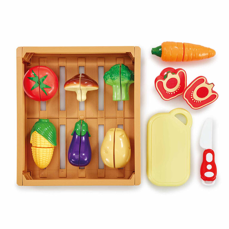 Busy Me Slice and Play Veggie Set Notre exclusivité Toys R Us Canada