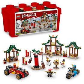 LEGO NINJAGO Creative Ninja Brick Box 71787 Building Toy Set (530 Pieces)