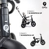 Rito Plus Folding Stroller /Trike Grey