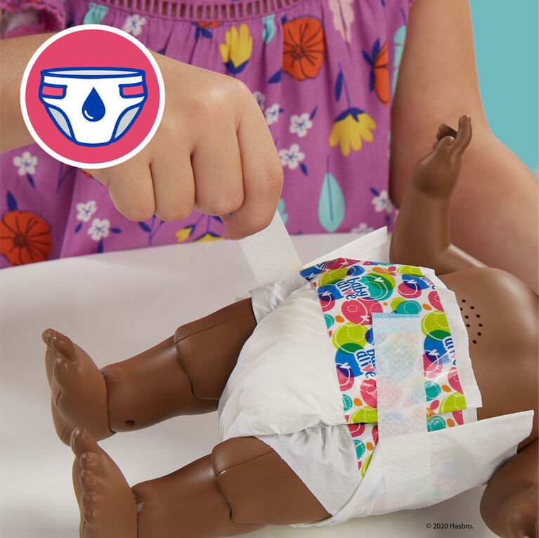 Baby Alive Baby Gotta Bounce Doll, Kangaroo Outfit, Bounces with 25+ SFX and Giggles, Drinks and Wets