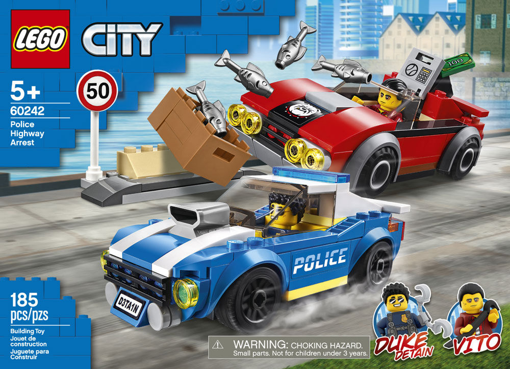Lego city 60242 police highway arrest discount