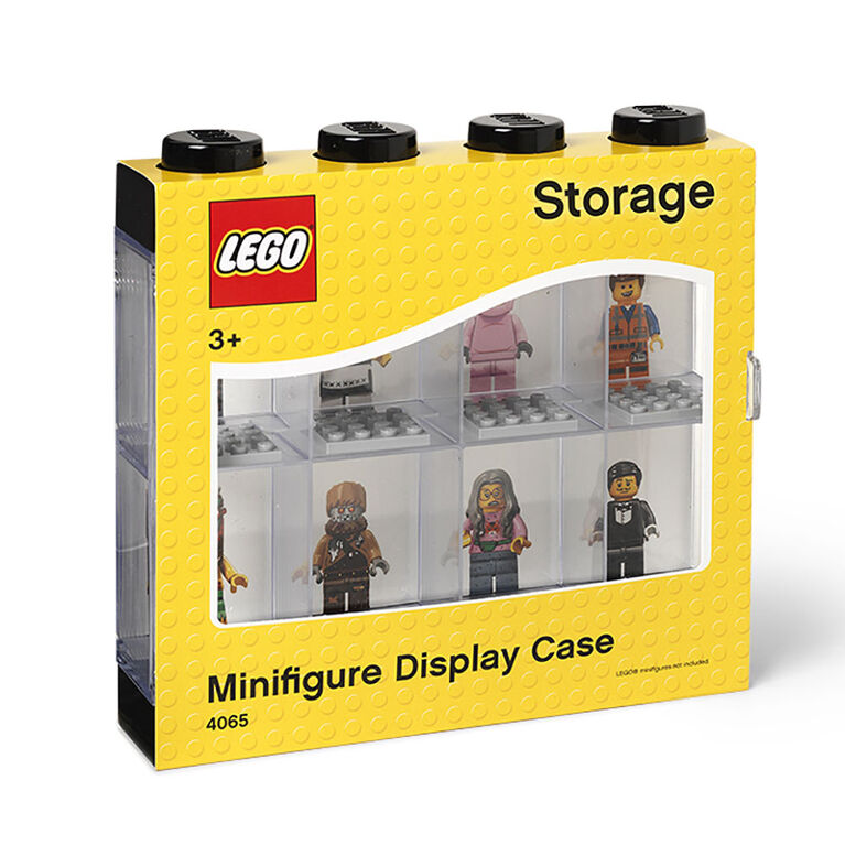 LEGO Minifigure Display 8 Black